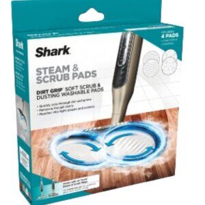 Shark Steam & Scrub Dirt Scub & Dusting Pads, 4 pack, Reusable XKITP7000D